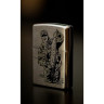 Zippo 200 Fisherman With Fish — зажигалка с рыболовным рисунком