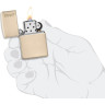 Зажигалка ZIPPO CLASSIC FLAT SAND 49453ZL