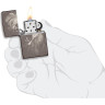 Зажигалка ZIPPO LION DESIGN 49433