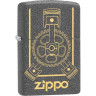 Zippo Engine 29529, серый матовый